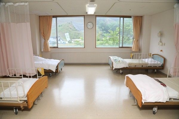 清潔な多床室