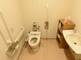 清潔なトイレ設備