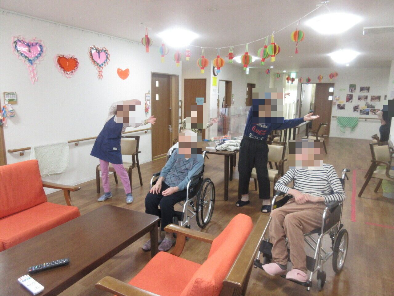 多世代交流のリビング