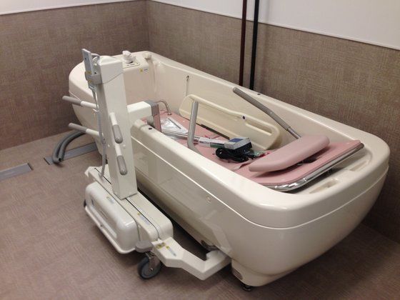 快適な機能浴槽
