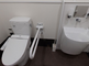 バリアフリーのトイレ設備