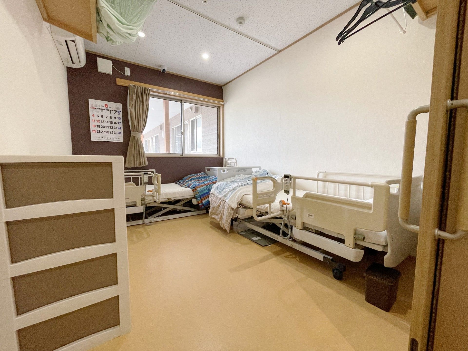 快適な個室の様子