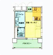 サービス付き高齢者向け住宅 サンベストビレッジ浮間公園のＢTypeの間取り図