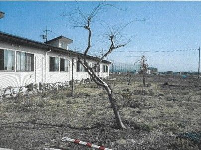 当施設は１階建てのシンプルな建物。まわりは自然に囲まれた静かな環境で、緑と触れ合いながら過ごしていける。