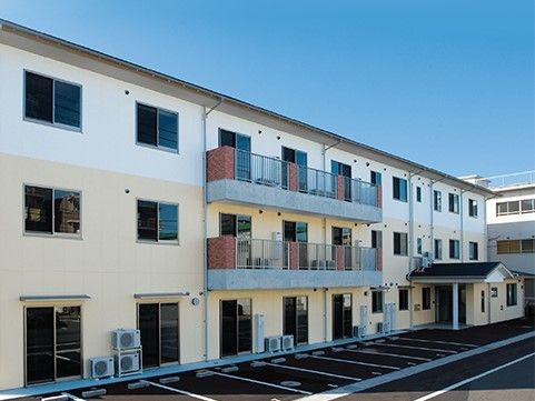 ココファン新屋敷の外観の様子。