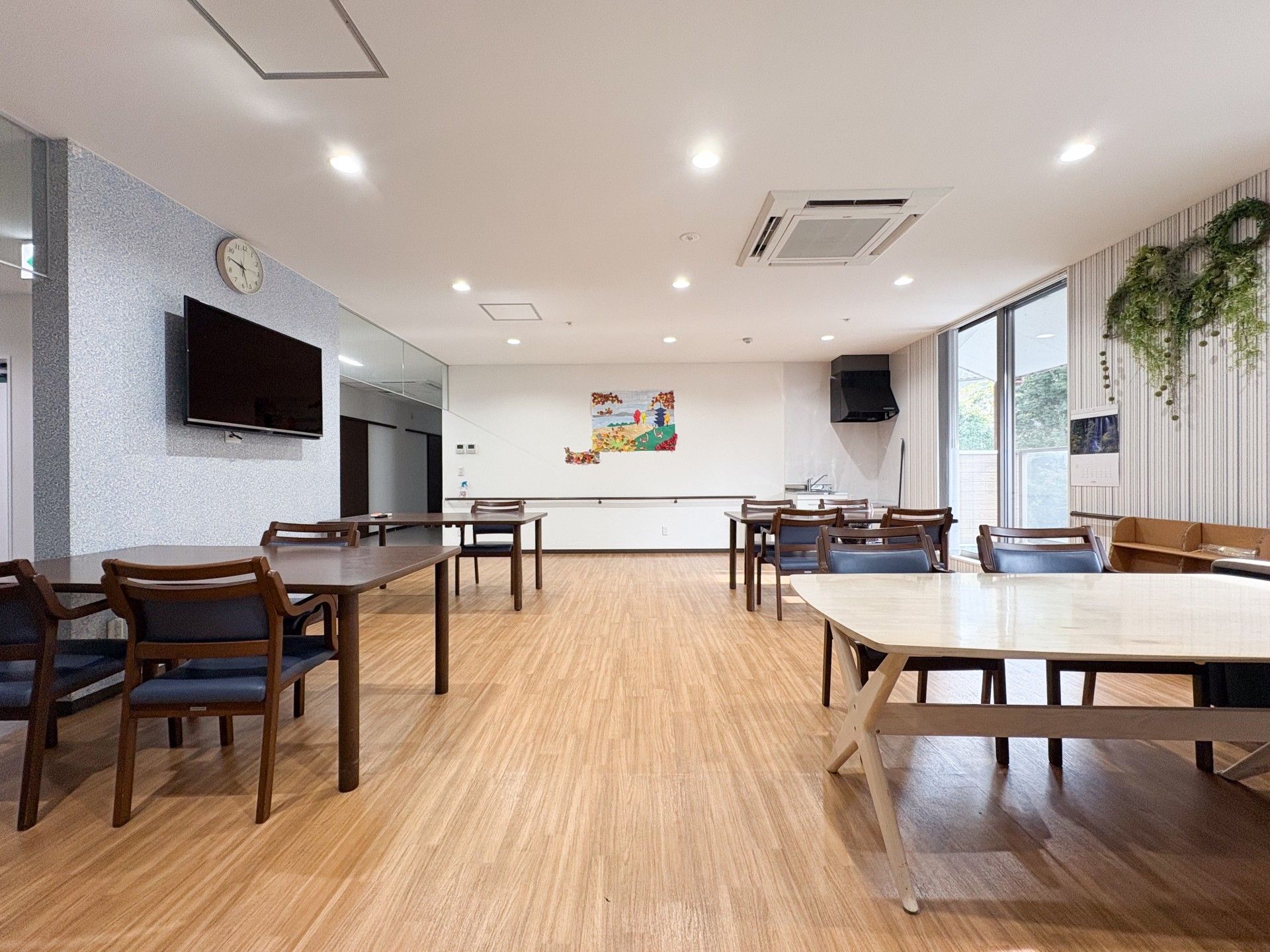 広々とした共有スペース
