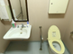バリアフリー対応のトイレ設備