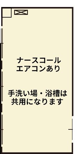 たなごころ小阪西の居室の間取り図