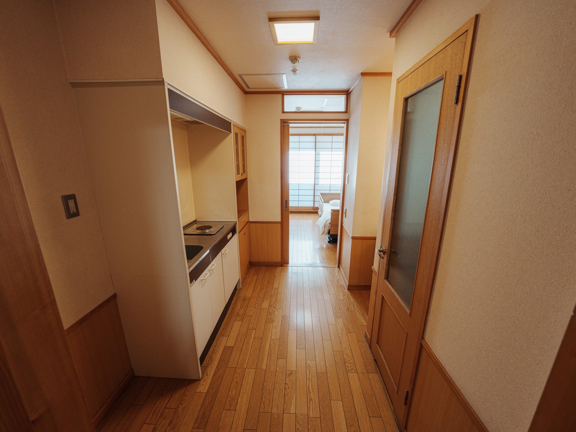 居心地の良い居室の一角