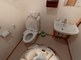 手すり付きトイレ空間