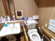 介護施設の清潔なトイレスペース