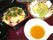 お重に盛り付けられている色鮮やかなちらし寿司と、季節の野菜の天ぷらのお祝い膳。献立だけでなく、器にもこだわっている。