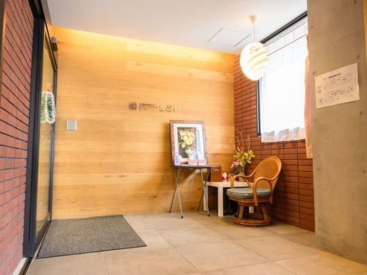 心落ち着くエントランス