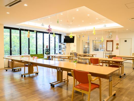 食堂でのお仕事風景