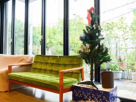 あたたかみのあるリビング