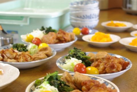 ご入居者様が召し上がるお食事