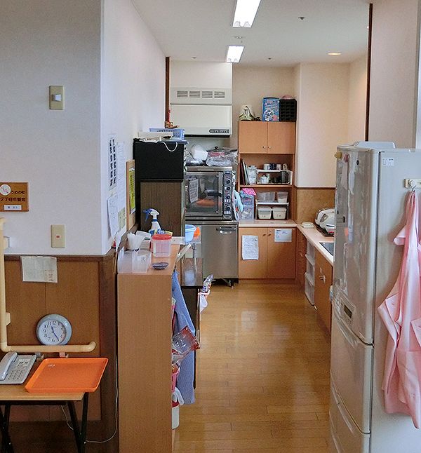 明るいキッチンスペース