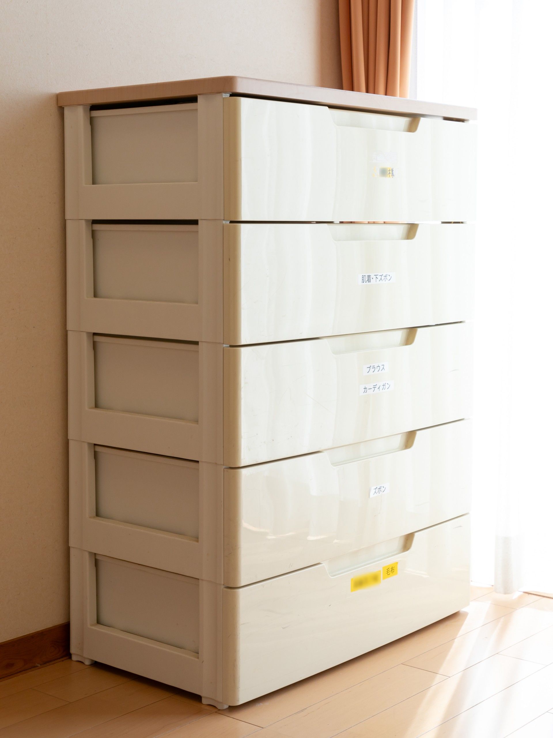 整理整頓された収納家具