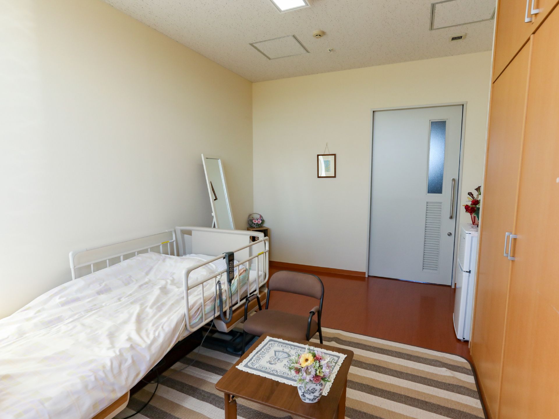 全室個室の施設