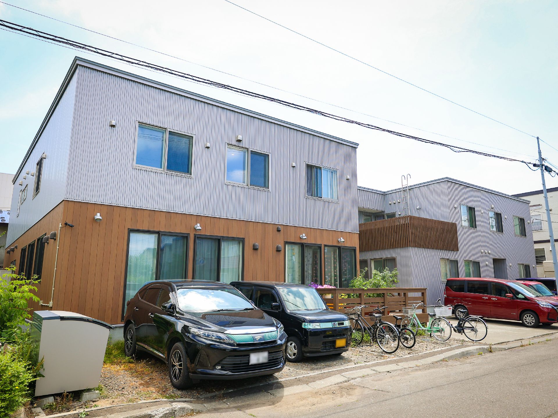 全室個室の施設外観