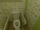 ハンドレール付きトイレの内部