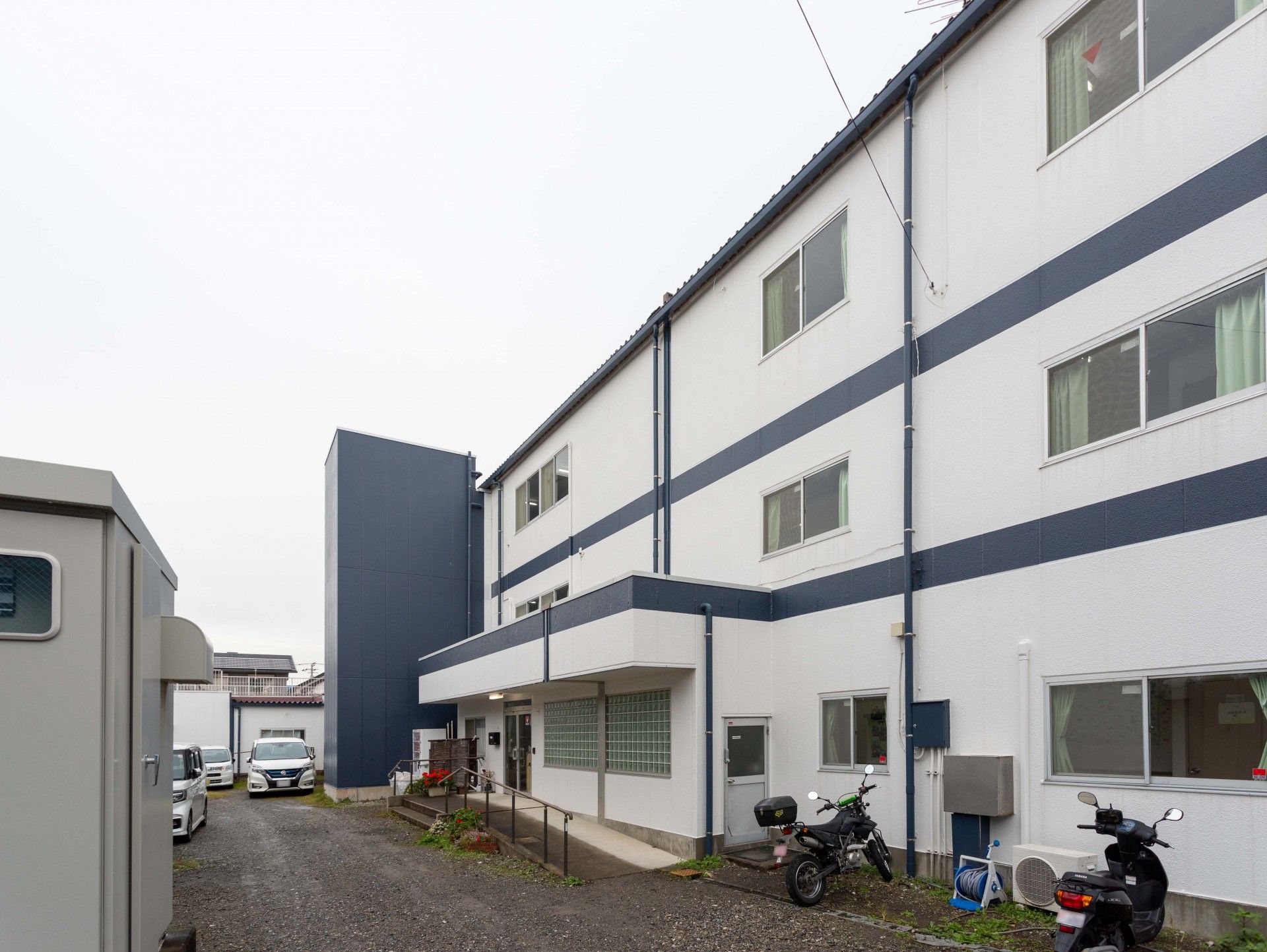 清潔感のある建物外観