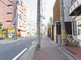 都市の角にある外観