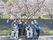 お花見を楽しむ入居者様