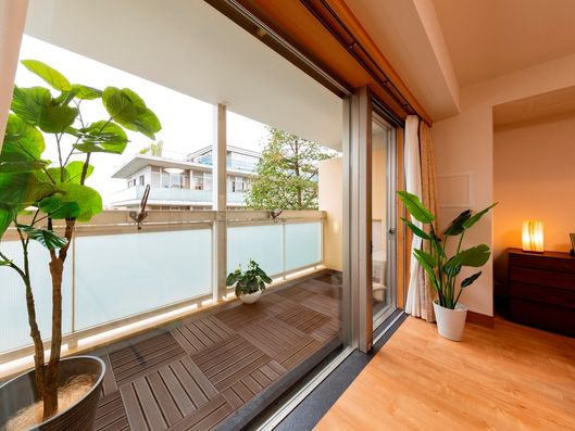 Bタイプ居室（40㎡）バルコニー