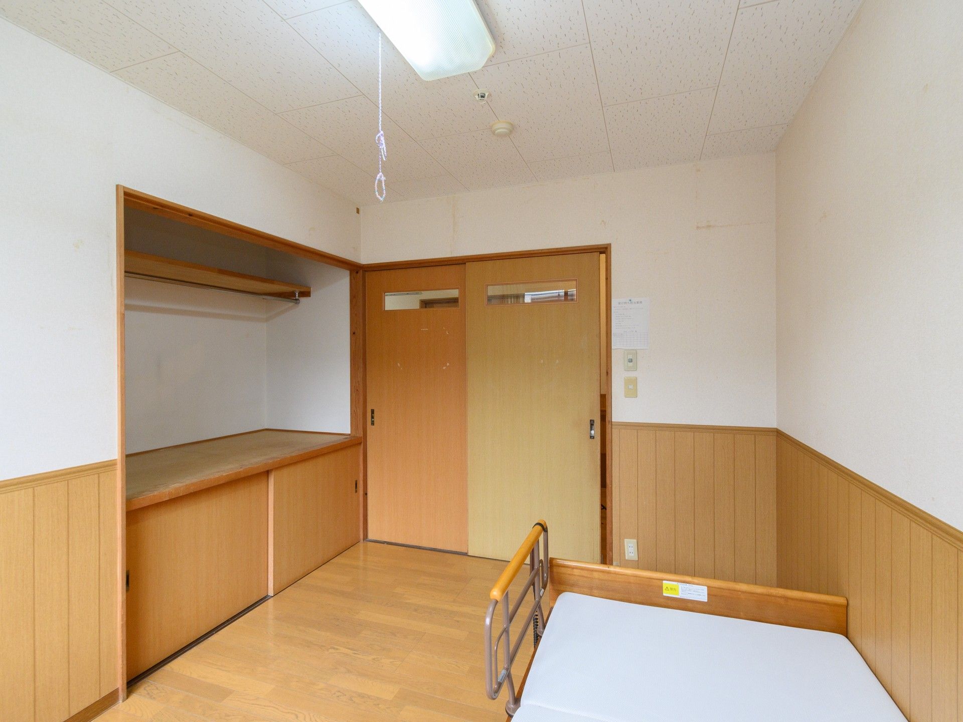 シンプルな居室