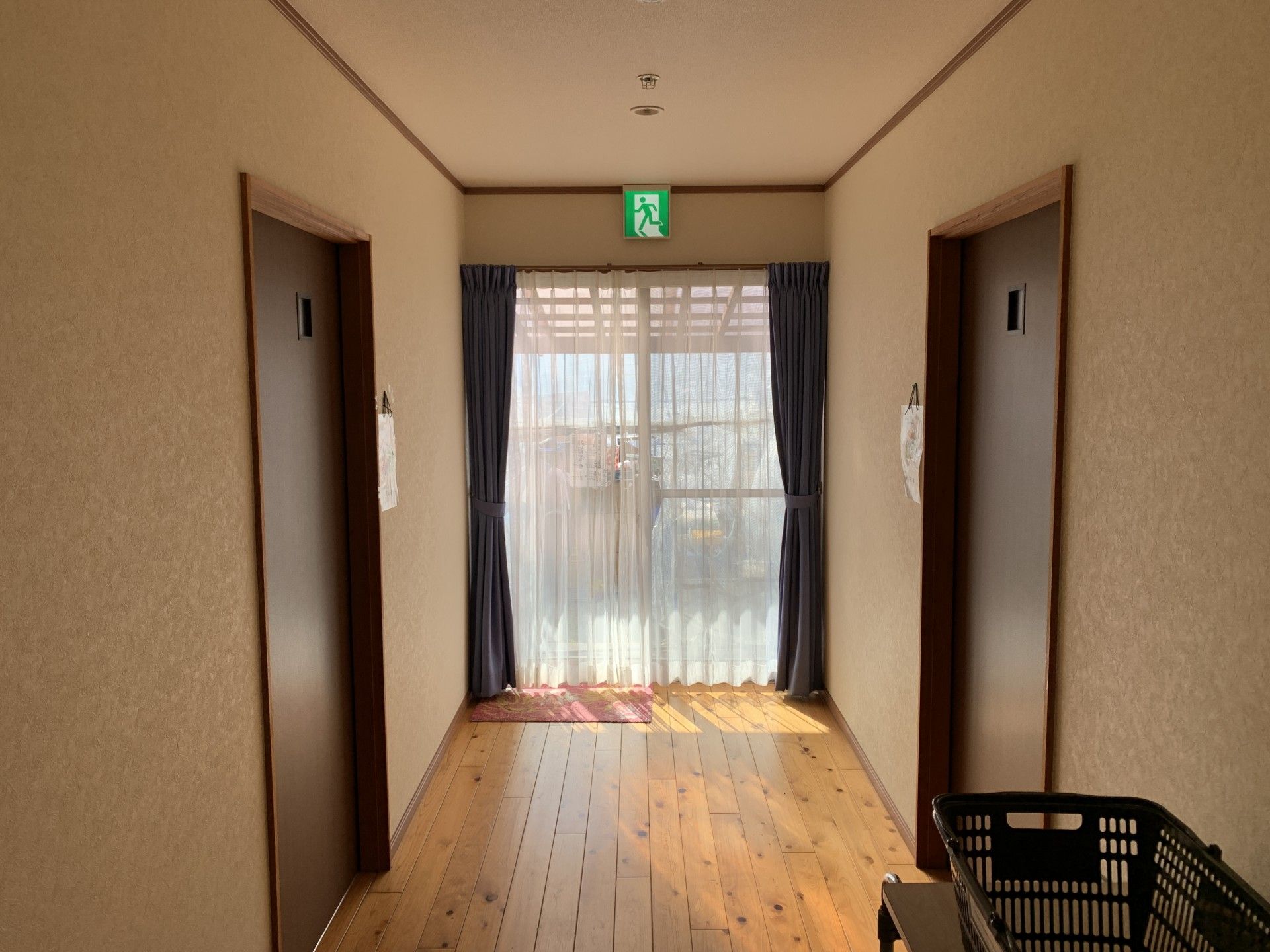 明るい廊下