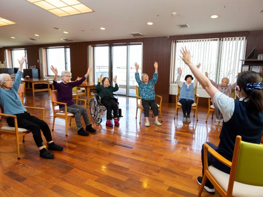 機能訓練指導員によるリハビリ