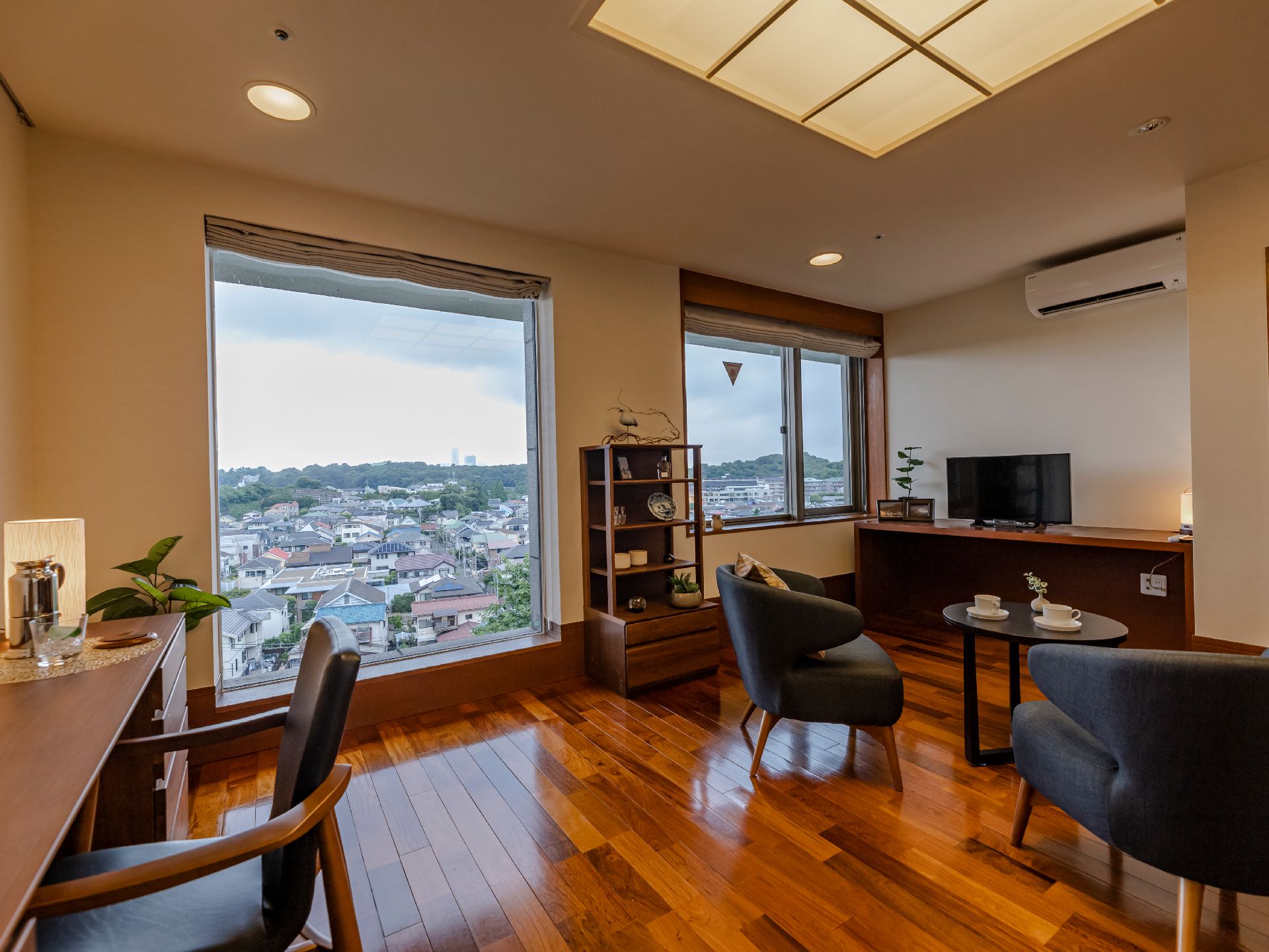 家具を自由におくことのできる、スペースの広い居室