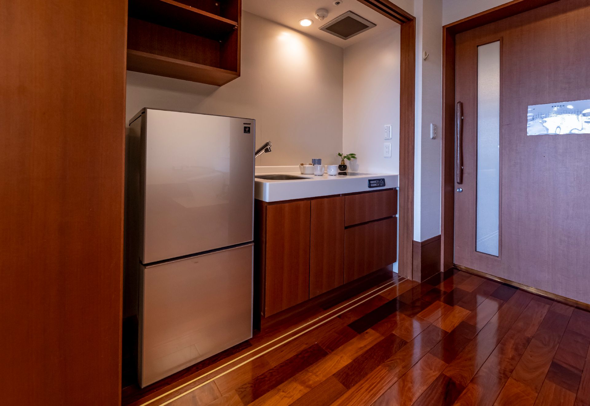 館内にあり、入居者が自由に使うことのできるキッチン