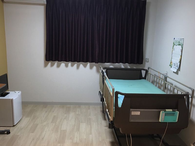 快適な個室の寝室