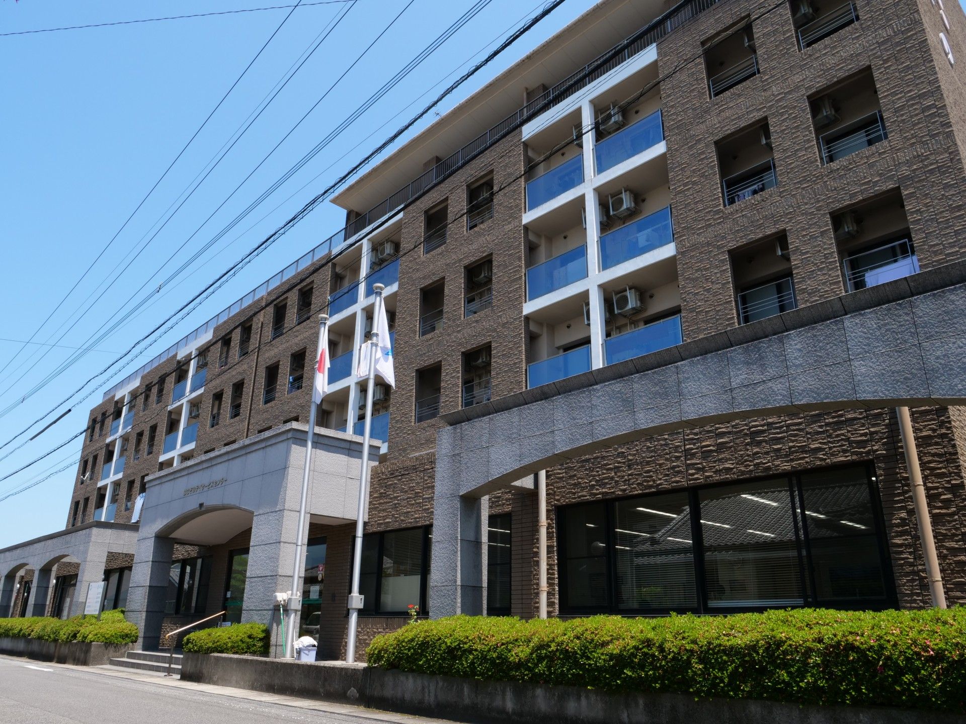 快適な施設の外観