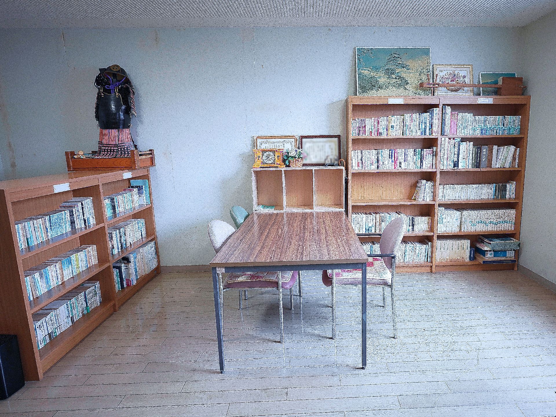 読書を楽しめる共有スペース