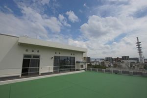 広々とした屋上テラス