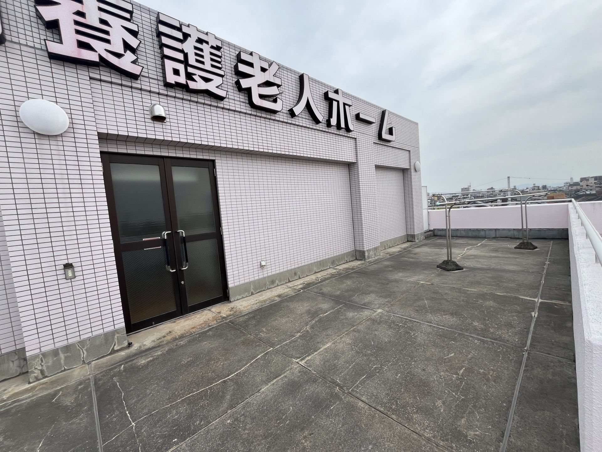 広々とした屋上テラス