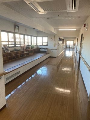 南居住スペース廊下