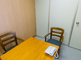 介護施設の居室の内部