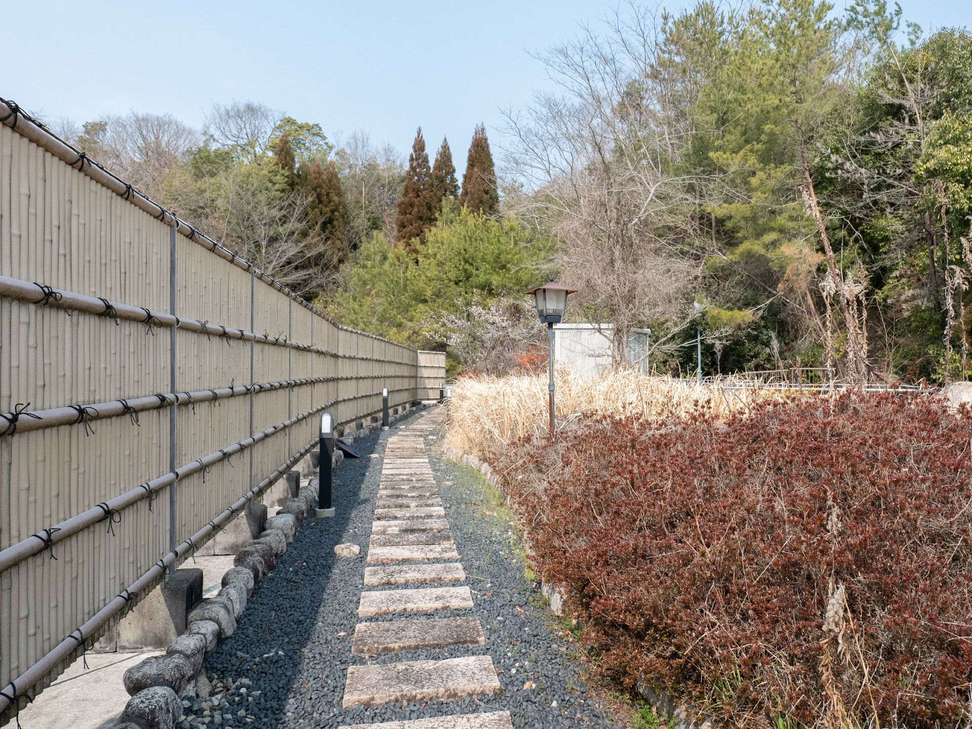 庭の散歩道