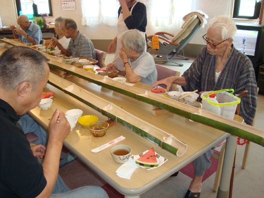 そうめん流し