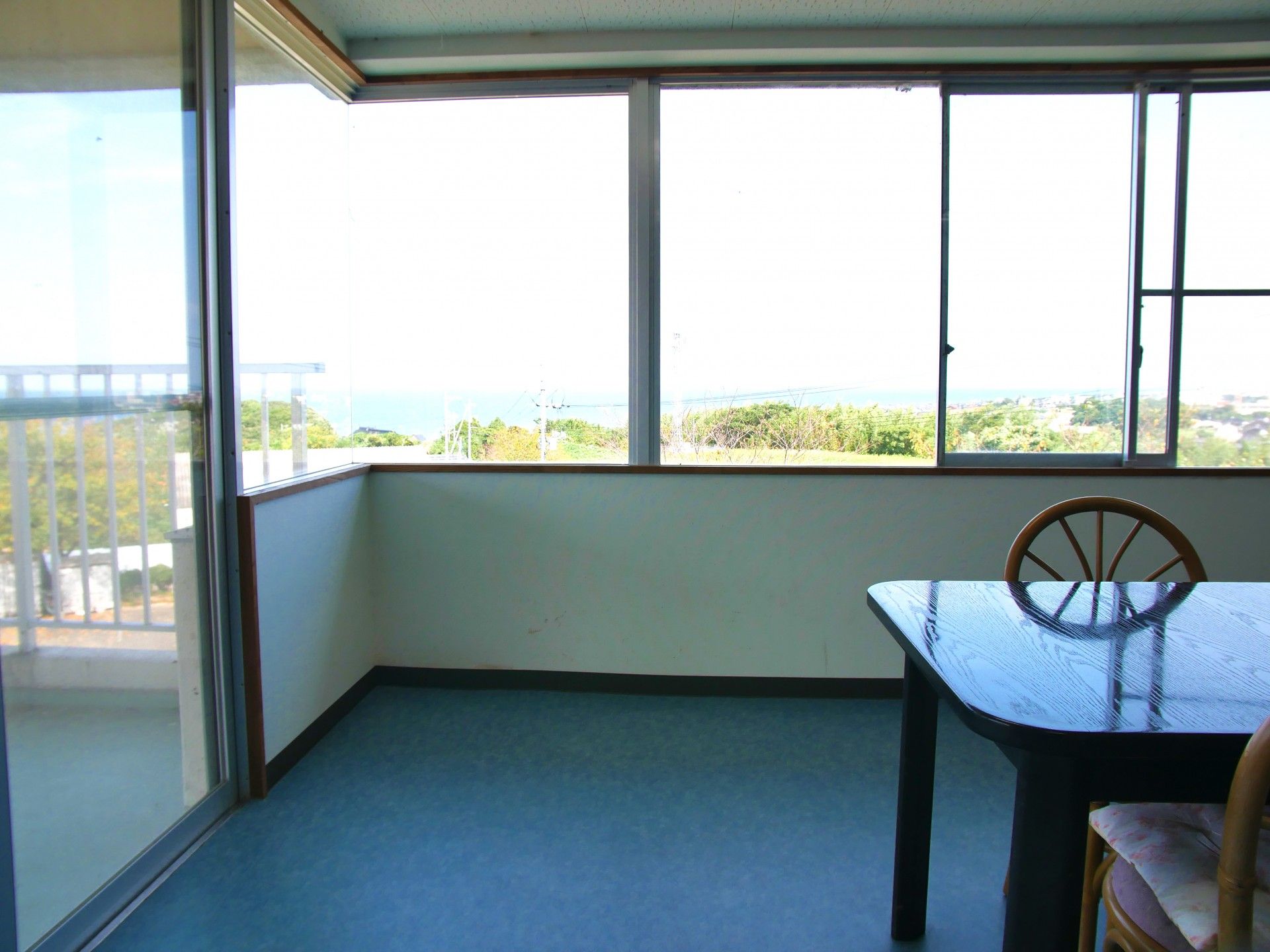 海が見える明るい部屋
