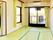 畳が敷き詰められた和風の部屋。施設内にある一室