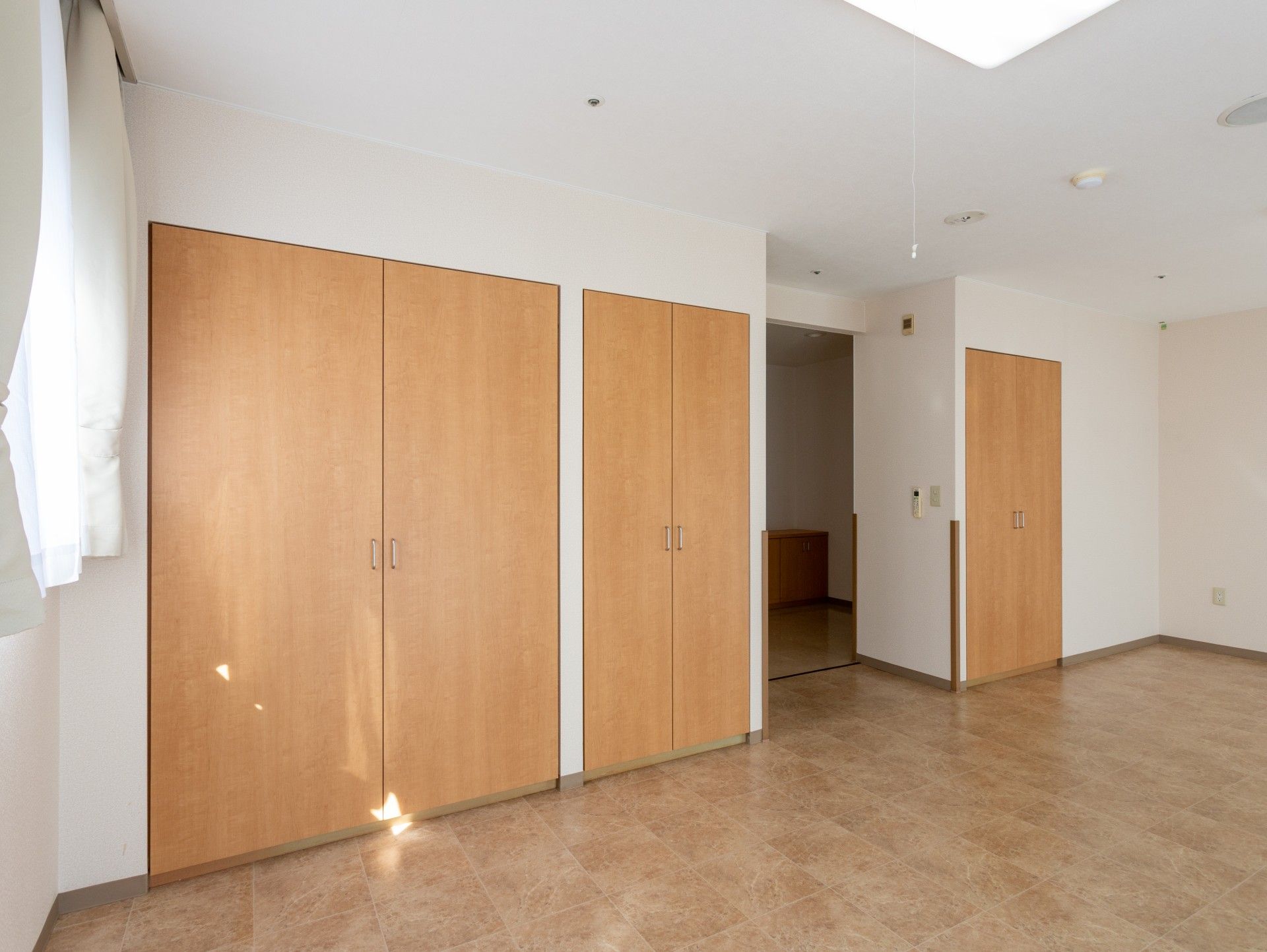 収納が充実した部屋