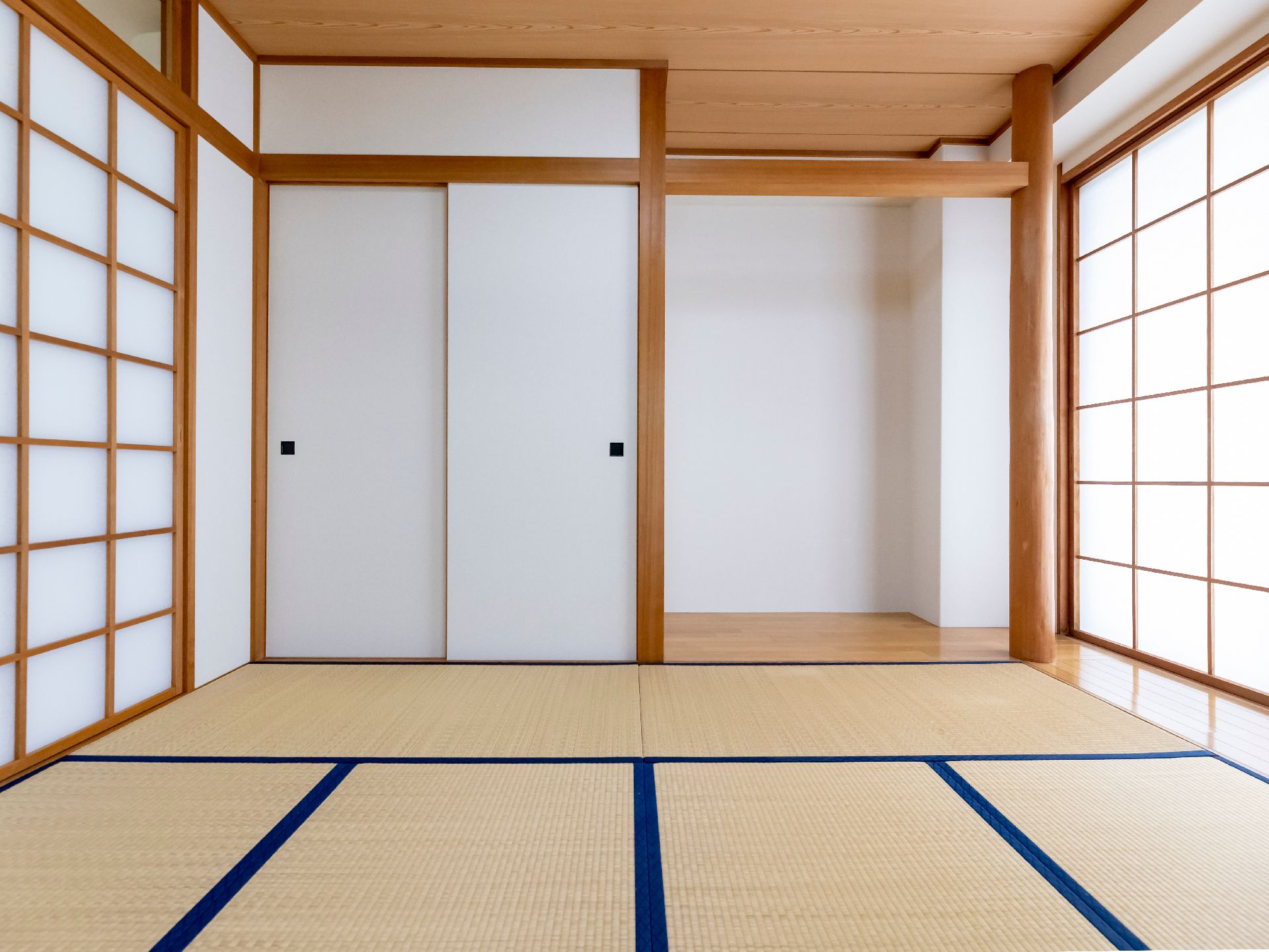 畳の部屋を設けた居室