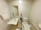 清潔感のあるトイレスペース