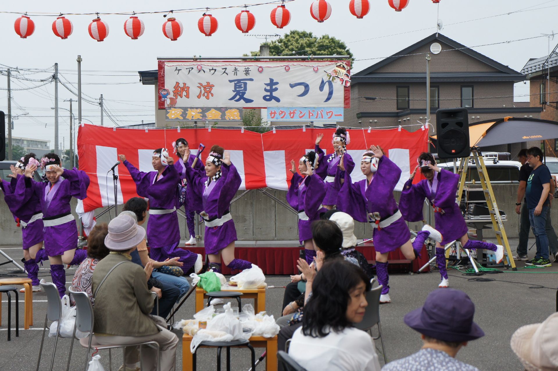 屋外に出て季節ごとの行事を楽しめます。