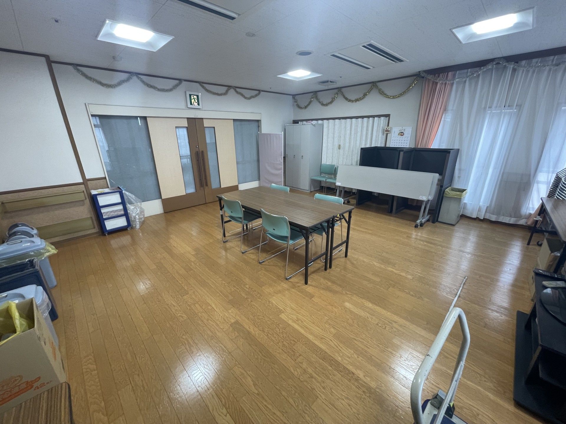 広々とした共有スペース